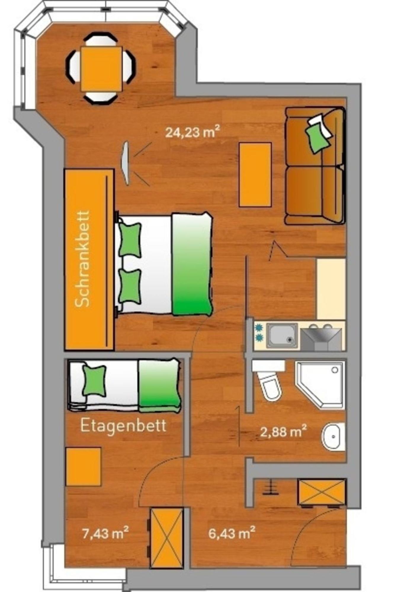 Appartement Ancora Marina Haus 1 Nr 01, Typ 1 à Neustadt in Holstein Extérieur photo